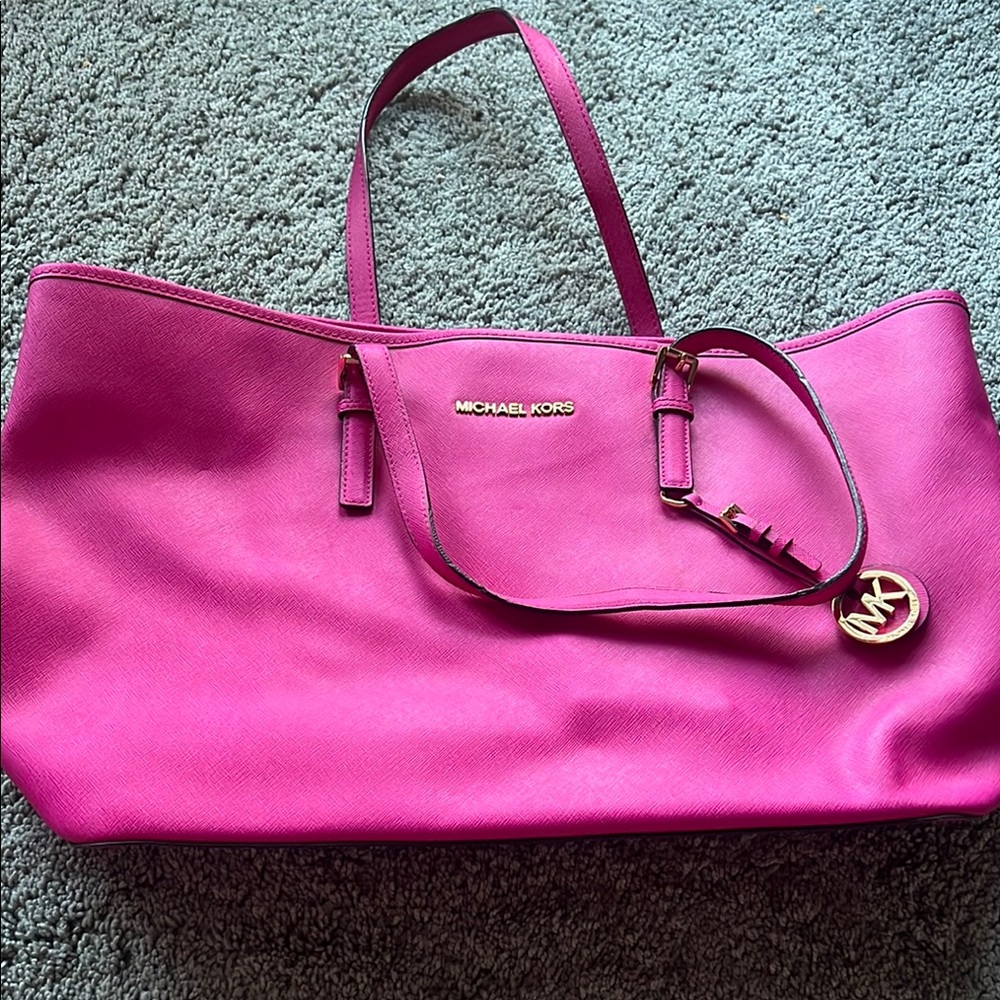 Michael Kors Pink Tote Bag